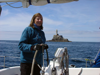  Dee with Fastnet rock and lighthouse