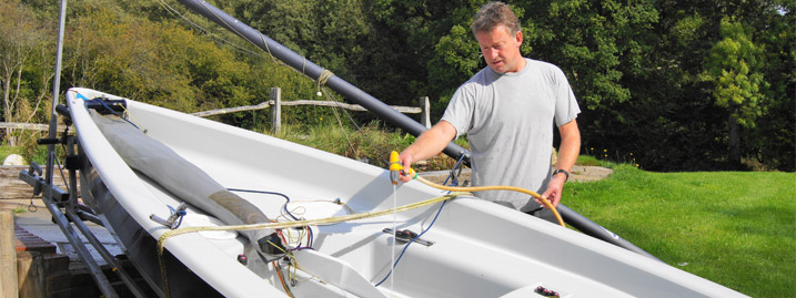 Cleaning your boat