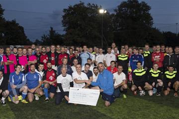 Marine industry charity 5-a-side tournament raises £1000 for Southampton hospital charities