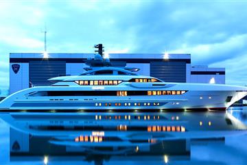 At 70 metres, Galactica Super Nova is the largest Heesen built to date.