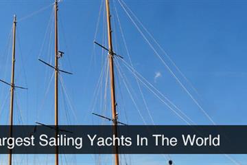 The 10 Largest Sailing Yachts In The World - The Cursed Yacht